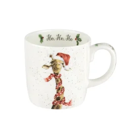 Royal Worcester Ho Ho Ho Giraffe Mug - 12Cm
