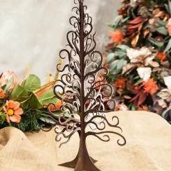 Rustic Metal Christmas Tree - 50Cm