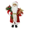 Santa Claus In A Long Red Robe With Christmas Gifts - 45Cm