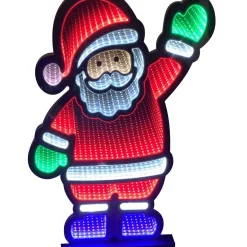 Santa Claus Infinity Light (Indoor) - 74Cm