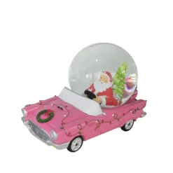 Santa In Convertible Waterball - 10Cm
