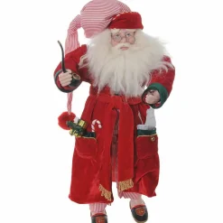 Santa In Robe - 55Cm