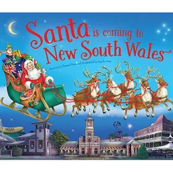Santa Is Coming To New South Wales Book - 25Cm