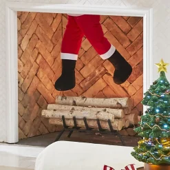 Santa Leg Christmas Kicker - 40Cm