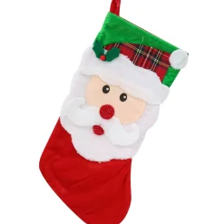 Santa Stocking Mix (3 Styles) - 47Cm