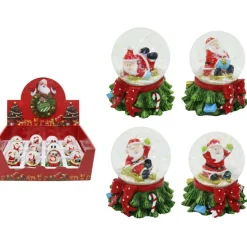 Santa Waterball Tree (4 Styles) - 4.5Cm