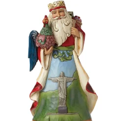 Santas Around The World Brazilian Santa - 18Cm