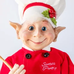 Santas Pantry Chef De Rotisseur Florent Elf - 50Cm
