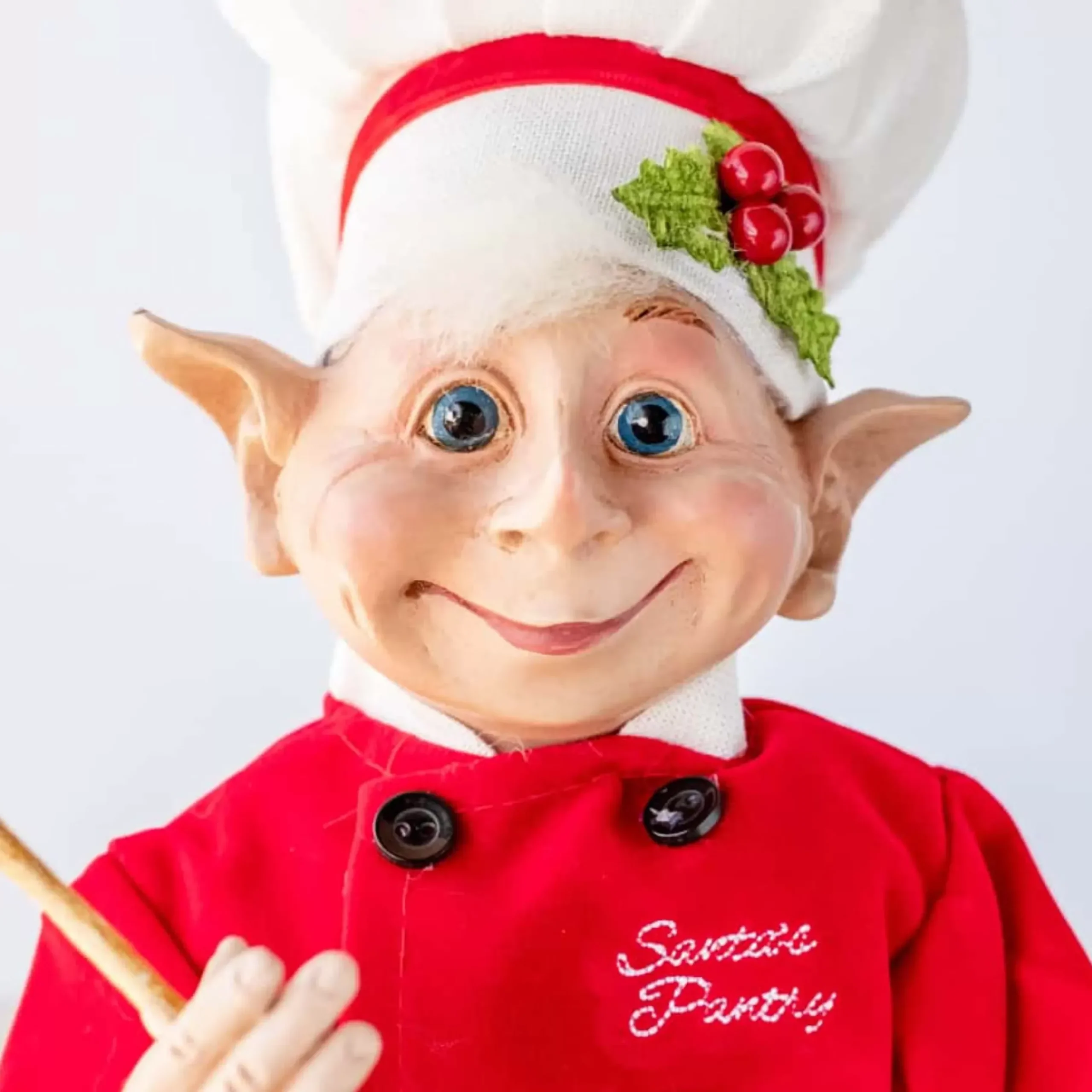 Santas Pantry Chef De Rotisseur Florent Elf - 50Cm