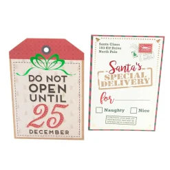 Santa's Special Delivery Card - 17Cm