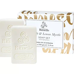 Sea Salt & Lemon Myrtle Soap Set