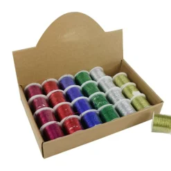 Sequin String And Metallic String (6 Styles) - 20Cm