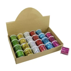 Sequin String And Metallic String (6 Styles) - 20Cm