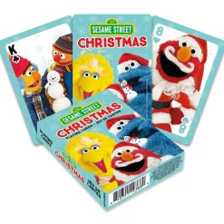 Sesame Street Christmas Playing Cards - 9Cm