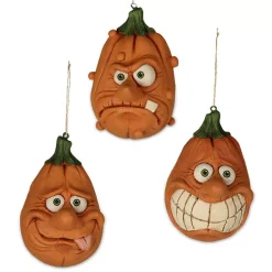 Silly Halloween Pumpkin (3 Designs) - 10.8Cm