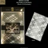 Silver Weave Rectangle Placemats ( Pack Of 8) - 40Cm