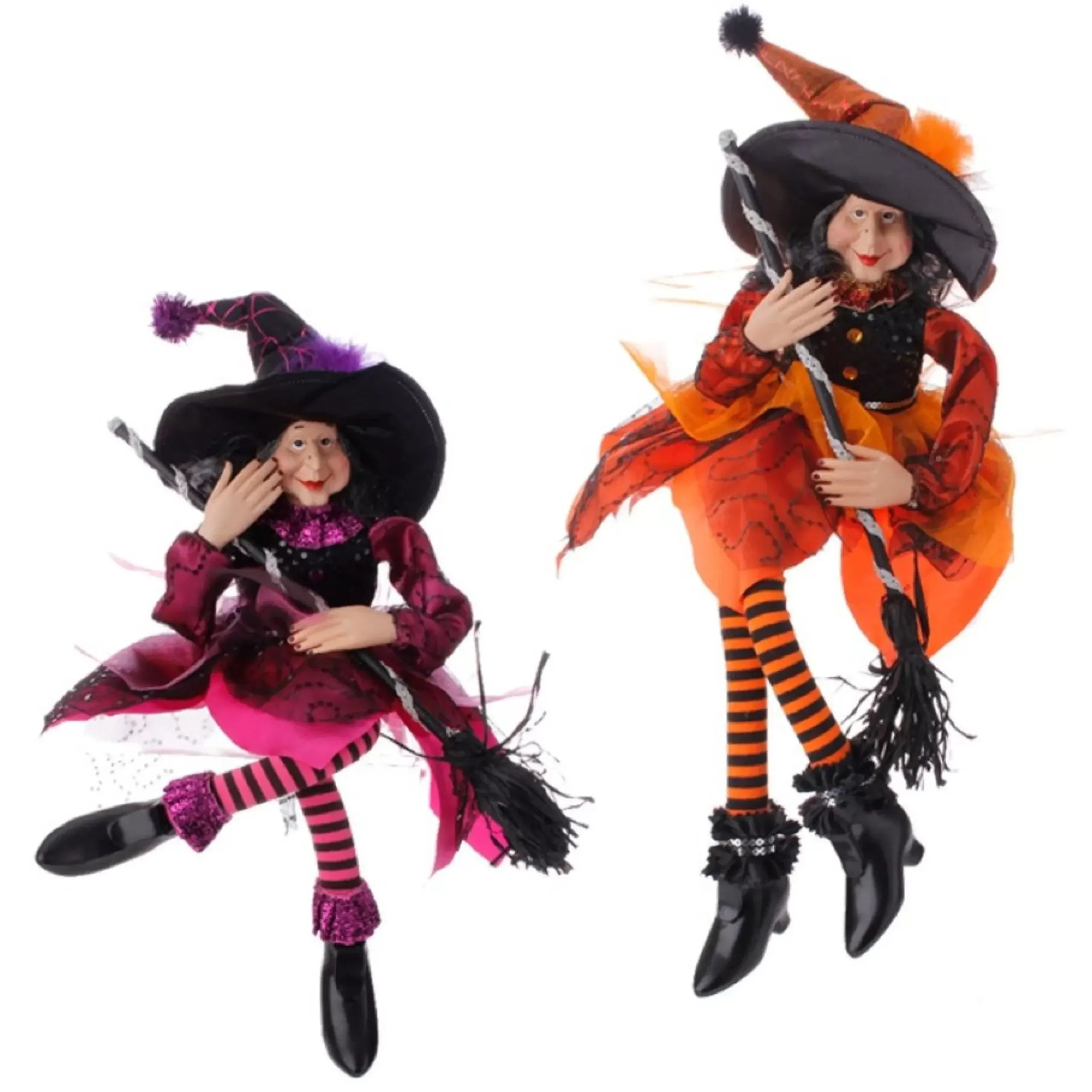 Sitting Witch (2 Colours) - 50Cm