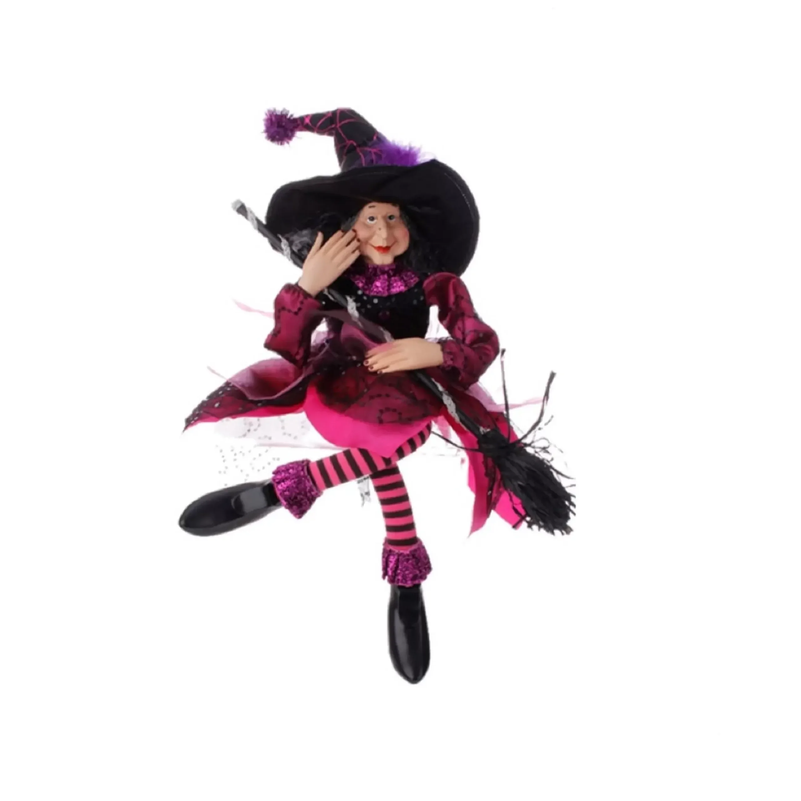 Sitting Witch (2 Colours) - 50Cm