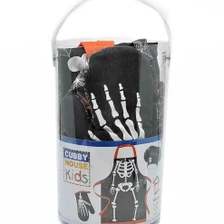 Skeleton Chefs Apron Set - Child