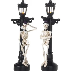 Skeleton Lantern (2 Styles) - 38Cm