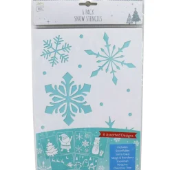 Snow Spray Stencils (6 Piece)