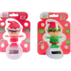 Solar Dancing Christmas Elf - 11Cm