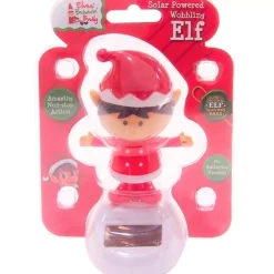 Solar Dancing Christmas Elf - 11Cm