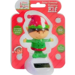 Solar Dancing Christmas Elf - 11Cm