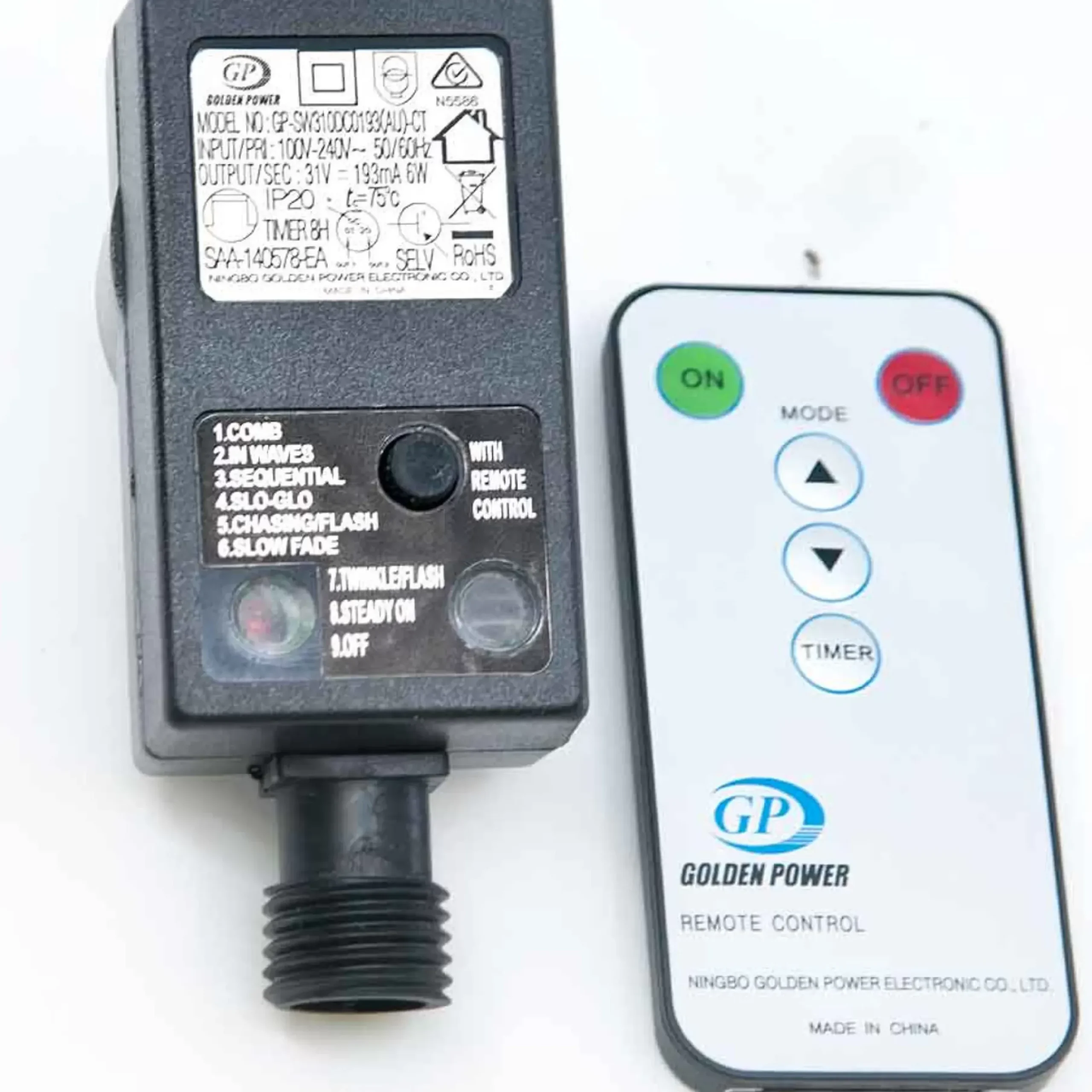 Spare Power Adapter With Remote Control - 7Cm