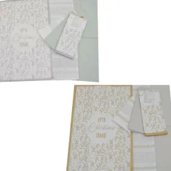 Sparkle Christmas Time Kitchen Towel Pack Of 3 (2 Styles)