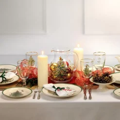 Spode Christmas Tree Coasters (Set Of 6)