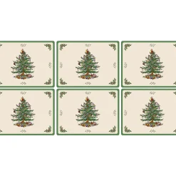 Spode Christmas Tree Place Mats (Set Of 6) - 30.5Cm