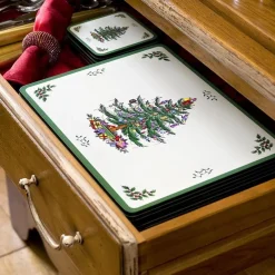 Spode Christmas Tree Place Mats (Set Of 6) - 30.5Cm