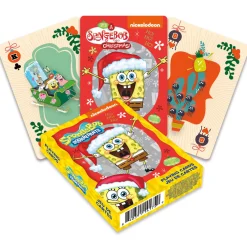 Spongebob Christmas Playing Cards - 9Cm