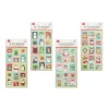 Stamp Stickers 2 Sheets (4 Styles)