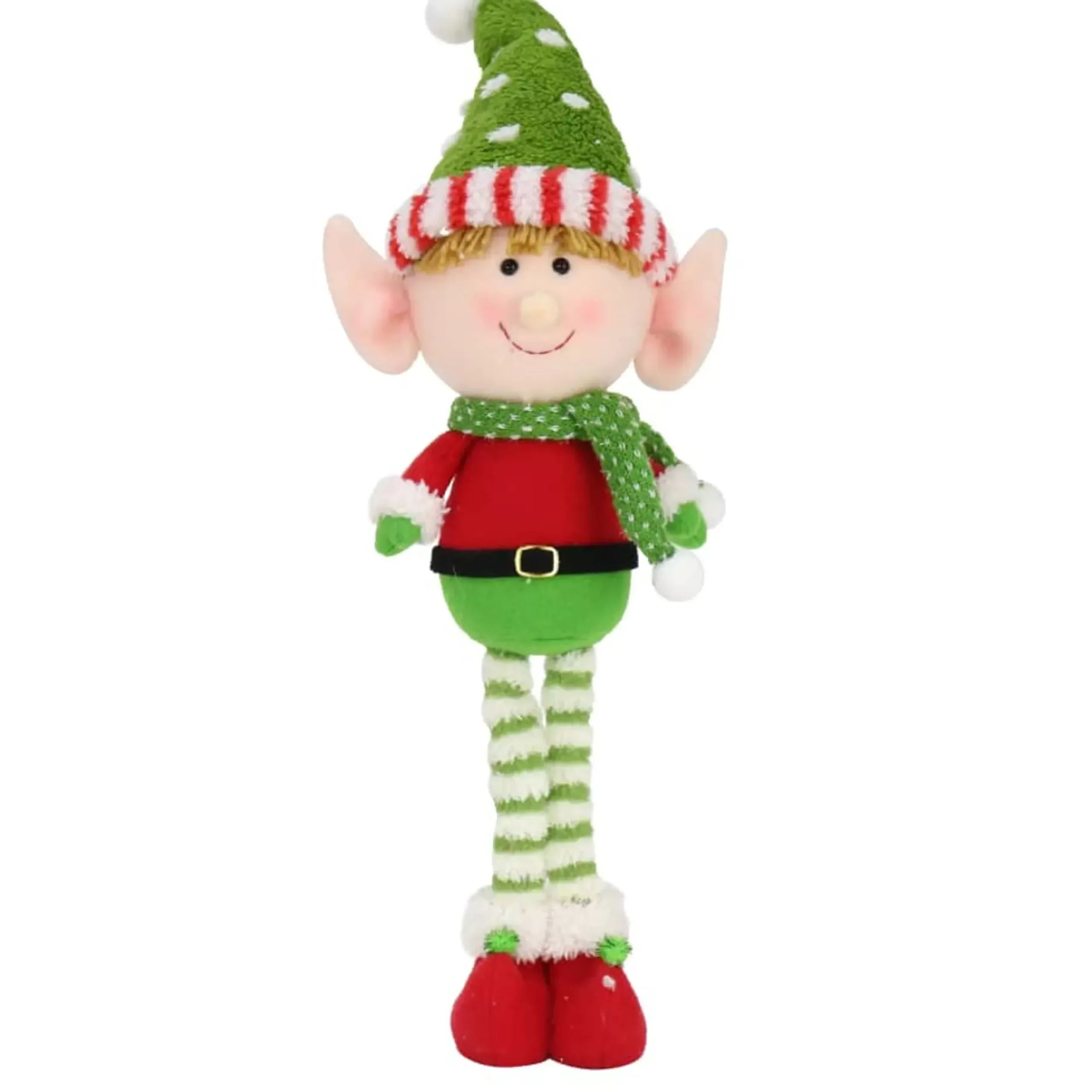 Standing Christmas Elf With Big Head (2 Designs) - 55Cm