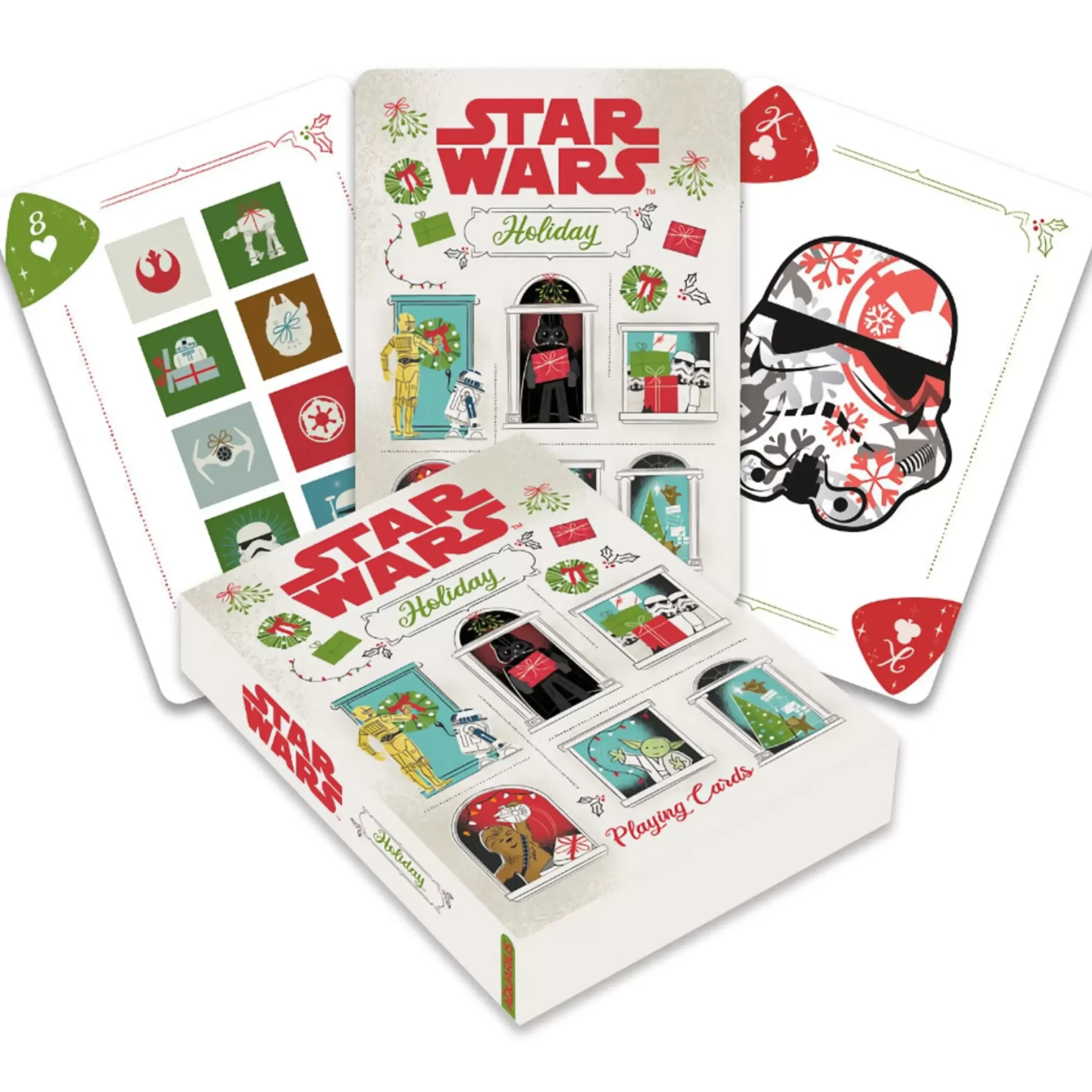 Star Wars Christmas Holiday Fun Playing Cards