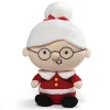 Super Cute And Rosey Plush Mrs Claus - 18Cm