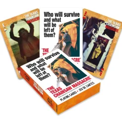 Texas Chainsaw Massacre Playing Cards - 6.5Cm