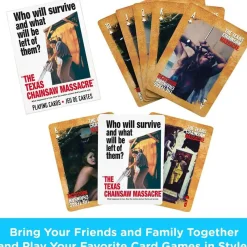 Texas Chainsaw Massacre Playing Cards - 6.5Cm