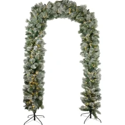 Thredbo Prelit Frosted Doorway Arch (600 Led) - 245Cm