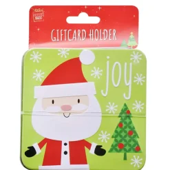 Tin Square Giftcard (4 Styles) - 10Cm