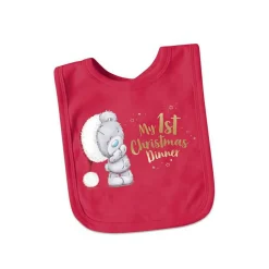 Tiny Tatty Teddy Christmas Wrist Rattle And Bib Set - Osfa