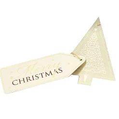 Tom Smith Christmas Tags (Pack Of 8) - 11Cm