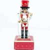Traditional Wood Prince Nutcracker Musical Movement