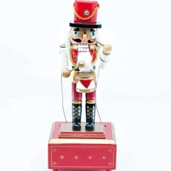 Traditional Wood Prince Nutcracker Musical Movement