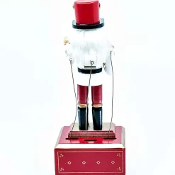 Traditional Wood Prince Nutcracker Musical Movement