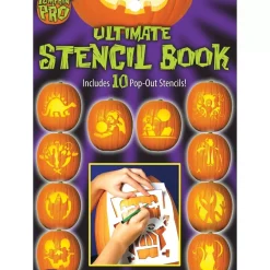 Ultimate Pumpkin Carving Stencil Book (Pack Of 10)