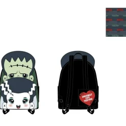 Universal Monsters Loungefly Frankie And Bride Mini Backpack - 25.5Cm