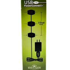 Usb Extension With 6 Power Outlets